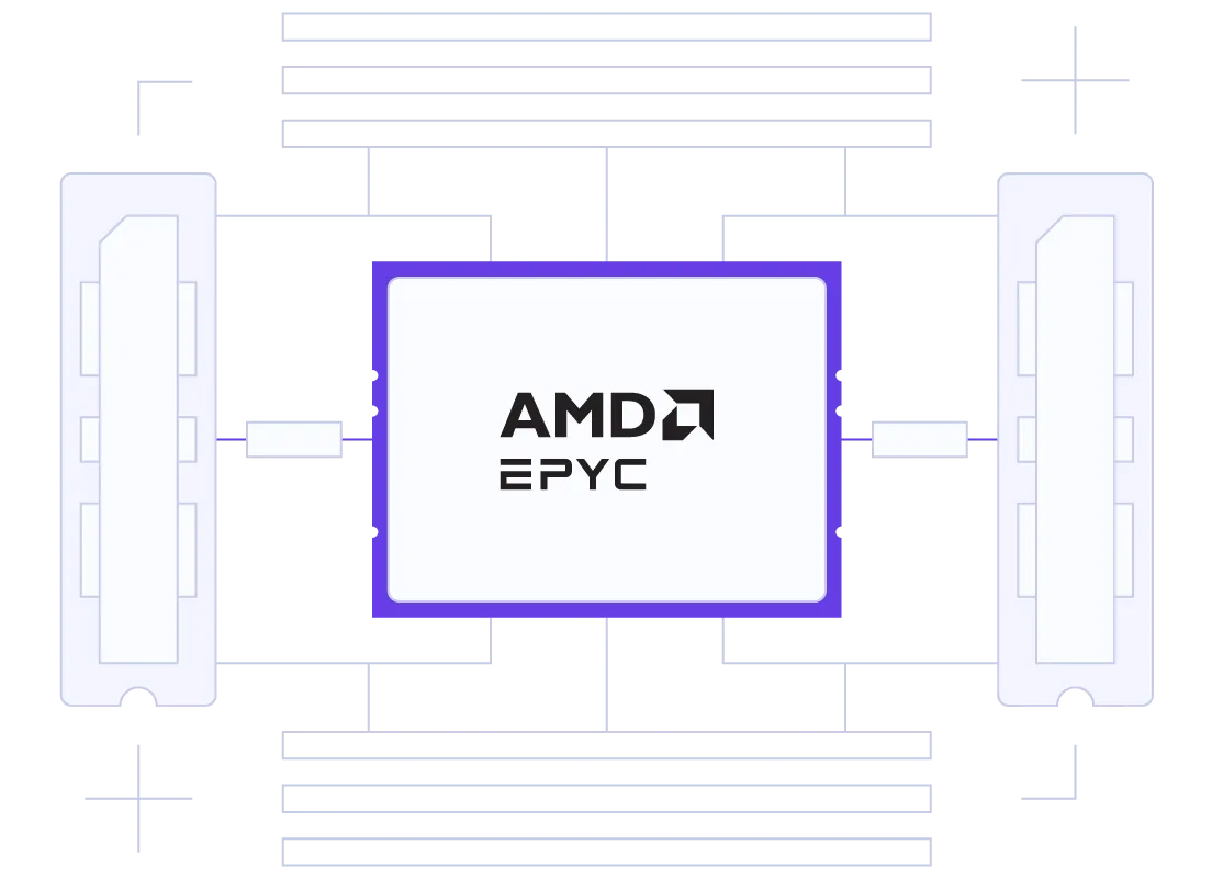 NVMe SSD diskų talpa ir AMD EPYC procesoriai